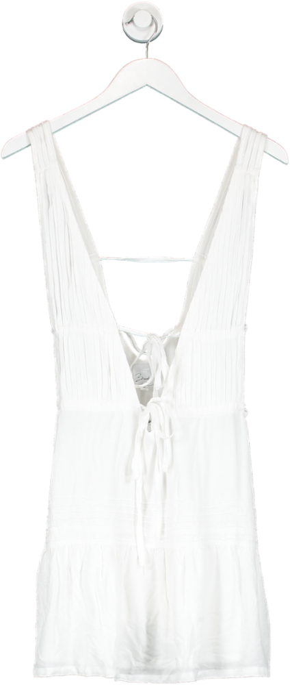 Bamba White Capri Dress UK S