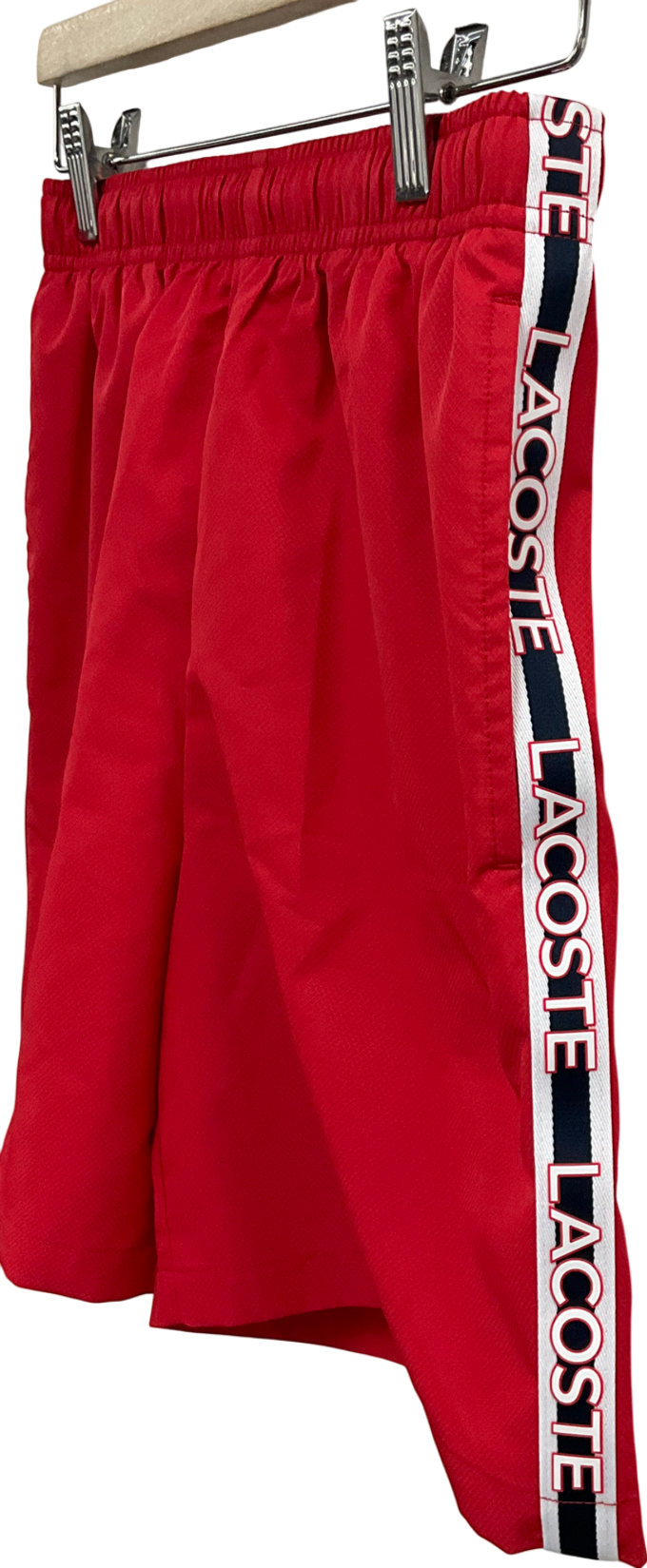 Lacoste Red Electric Waist Shorts 12 Years