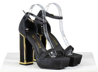 Kat Maconie Black Missy Sandals UK 8 EU 41 👠