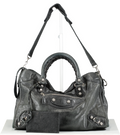 Balenciaga Black City Bag