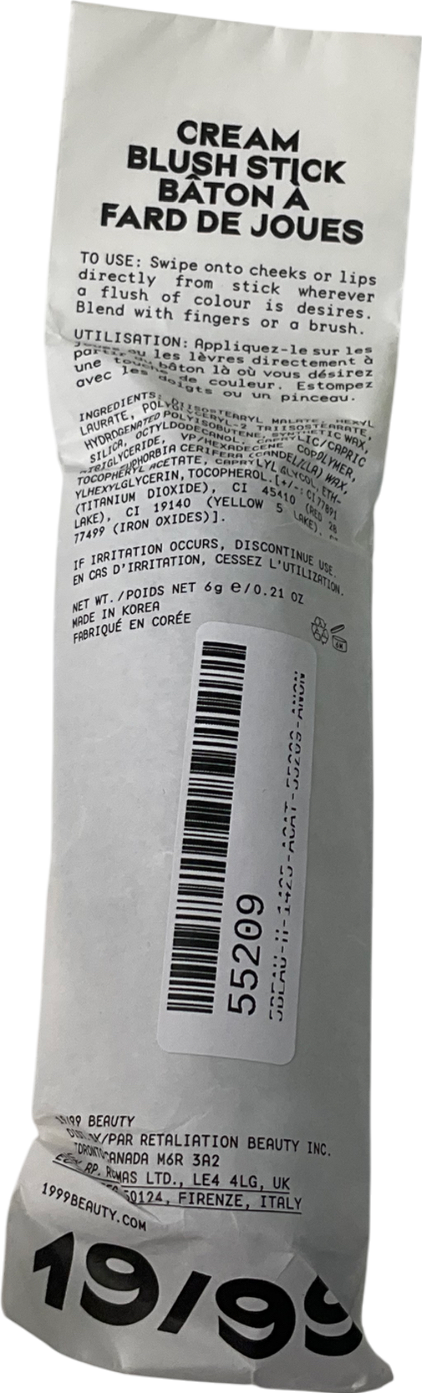 19/99 Cream Blush Stick Szolo 6g