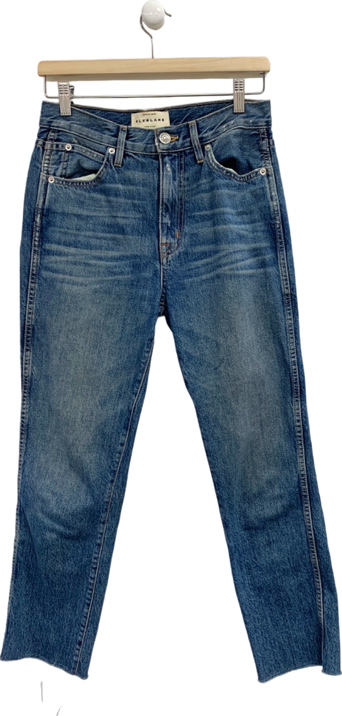 Slvrlake Blue Straight-Leg Jeans W27