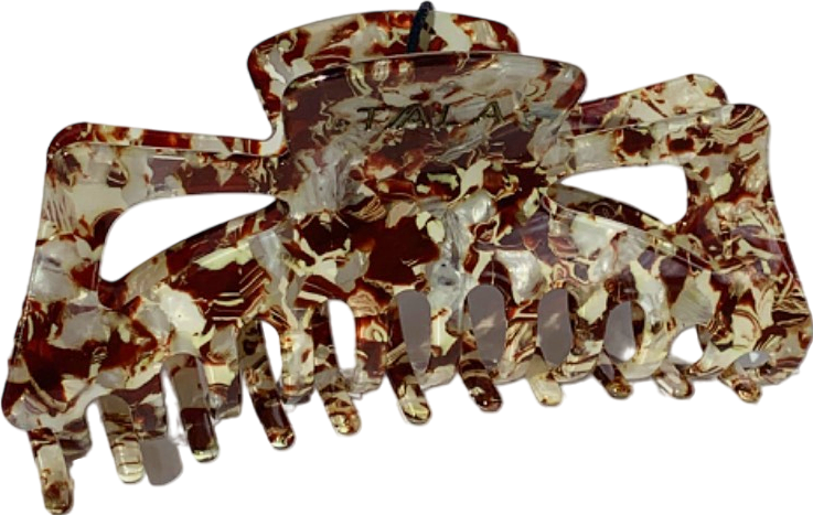 TALA Brown Hair Claw One Size
