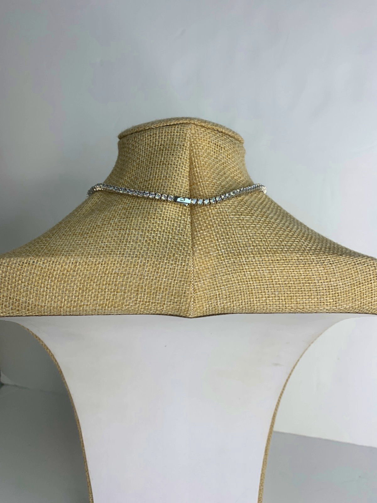 Silver Tennis Necklace