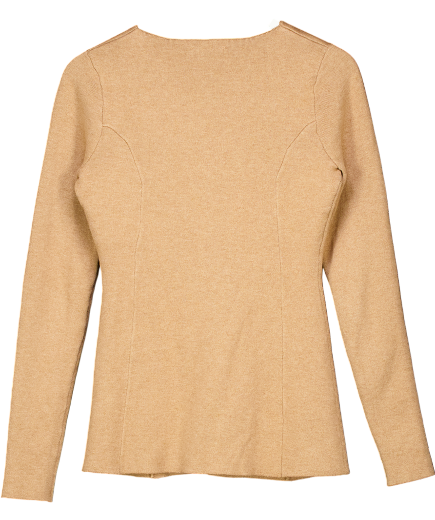 Aligne Beige Daphne Waisted Knit UK 8