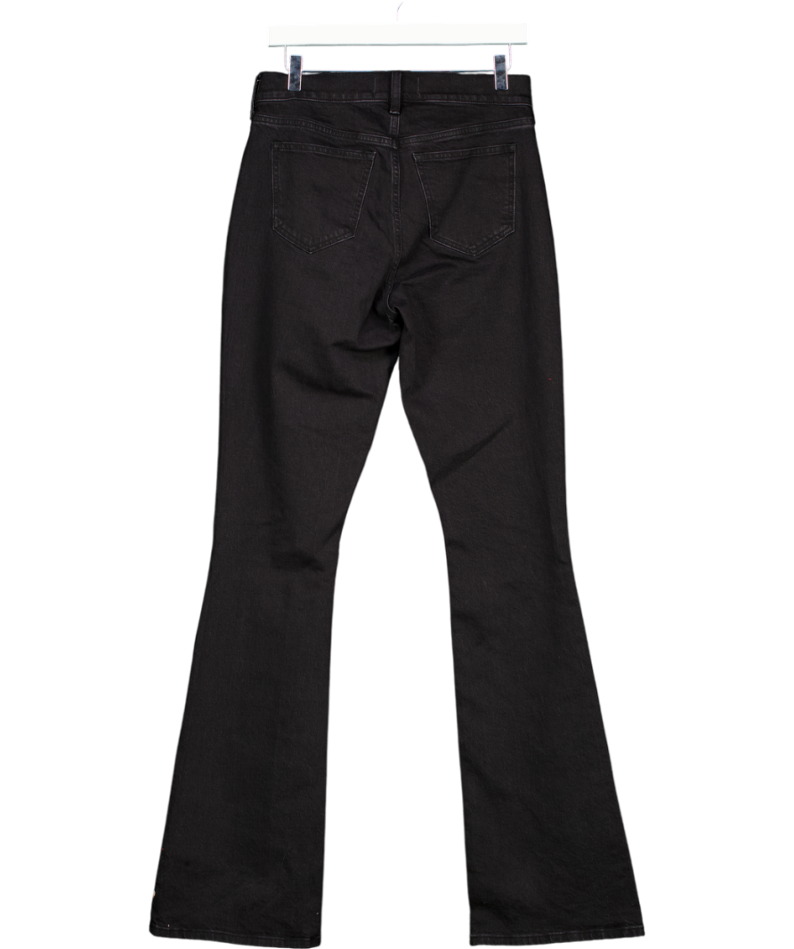 Abercrombie & Fitch Black Mid Rise Bootcut Jeans - Long Length W27