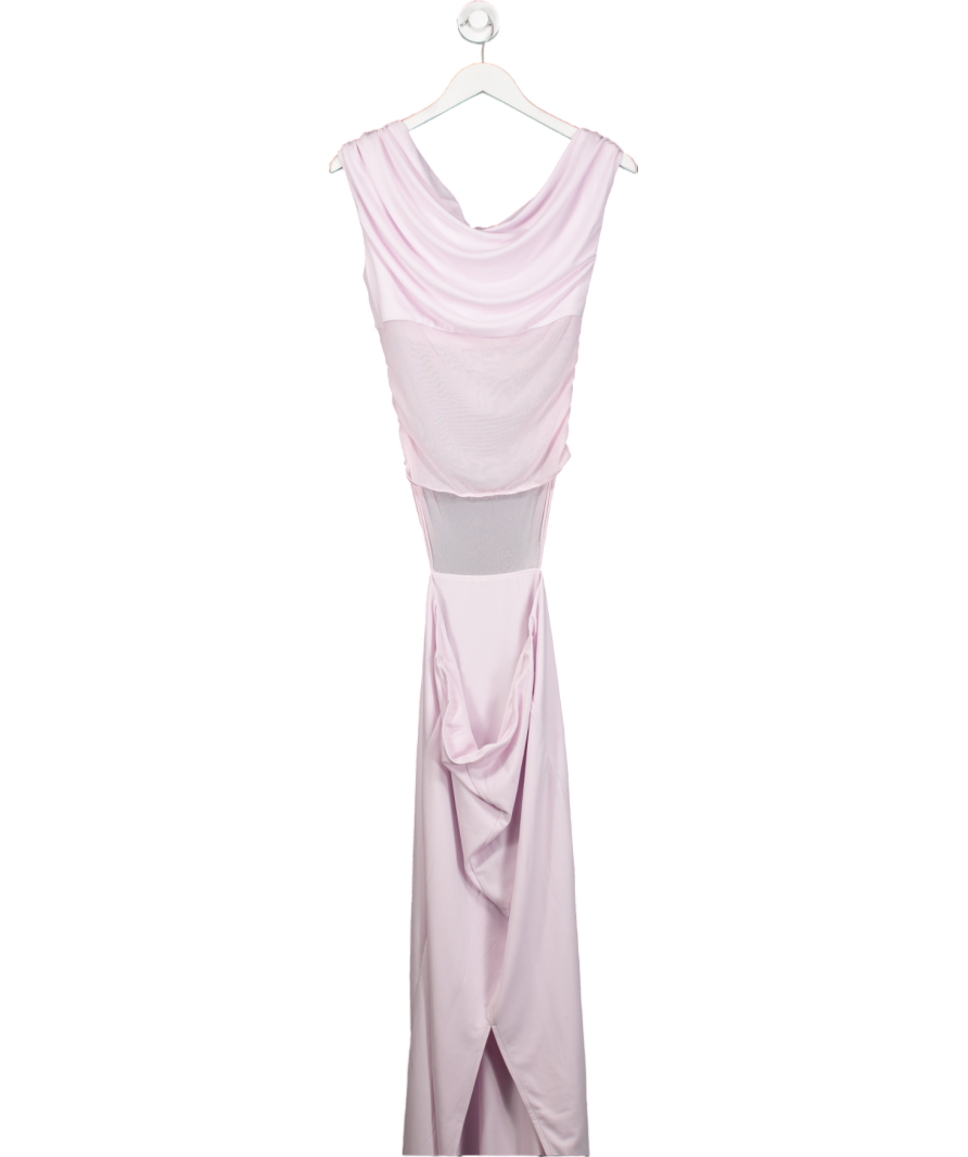 White Fox Pink Girls Night Maxi Dress UK L