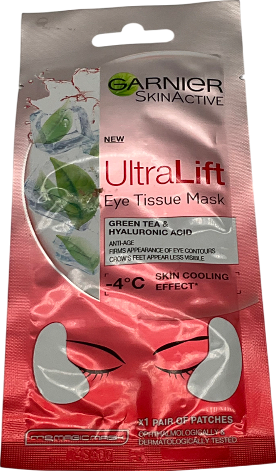 Garnier Ultra Lift Eye Tissue Mask One Pair