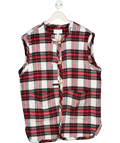 Monsoon X Sarah Corbett-winder Brushed Tartan Gilet Red UK L/XL
