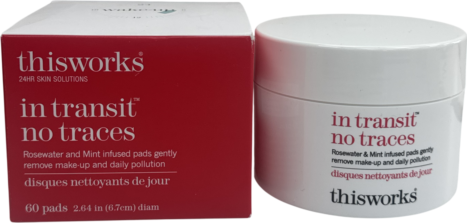 This Works In Transit No Traces Cleansing Pads 60 pads
