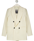 DISSH Cream Oversized Double Breasted Blazer UK 6