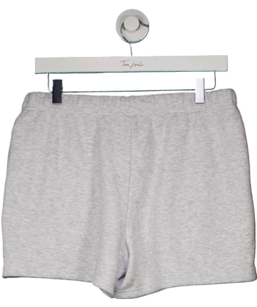 SKIMS Grey Cotton Fleece Shorts UK M