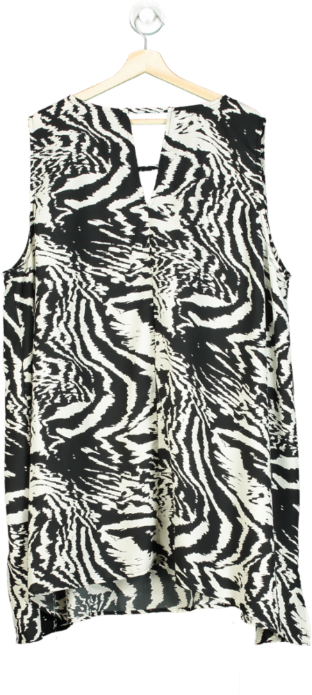 Yours Zebra Print Tunic Top UK 30-32