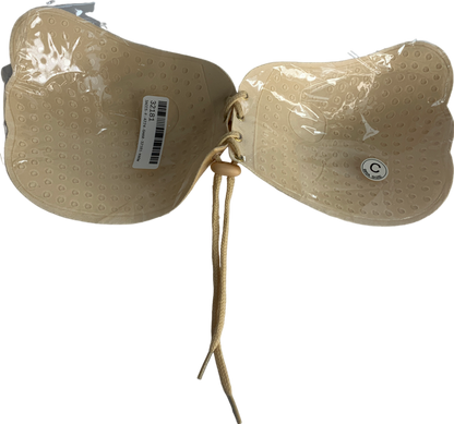 SHEIN Beige Sticky Bra UK 34C