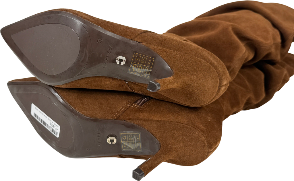 Carvela Brown Spirit Slouch Boot UK 6 EU 39