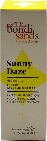 Bondi Sands Sunny Daze Hydrating Spf50+ Face Fluid Drops Universal 30ml