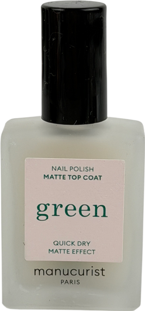Manucurist Green™ Natural Nail Polish Top Coat 15ml