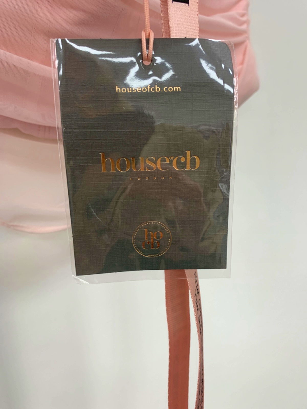 House of CB Pinkesque Georgie Corset Top UK M