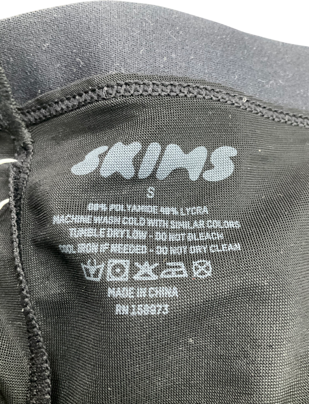 SKIMS Black Barely There Mig Thigh Short Shapewear UK S