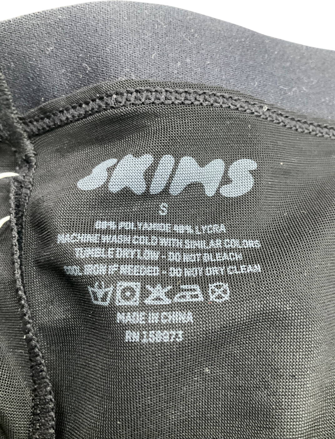 SKIMS Black Barely There Mig Thigh Short Shapewear UK S