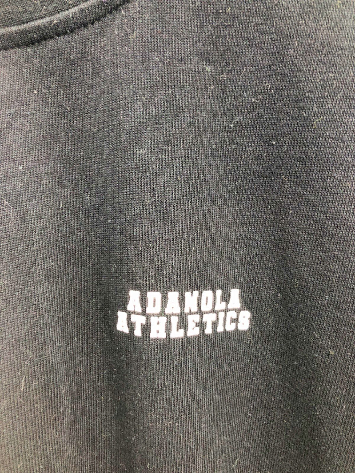 Adanola Black Athletics T-Shirt UK XL