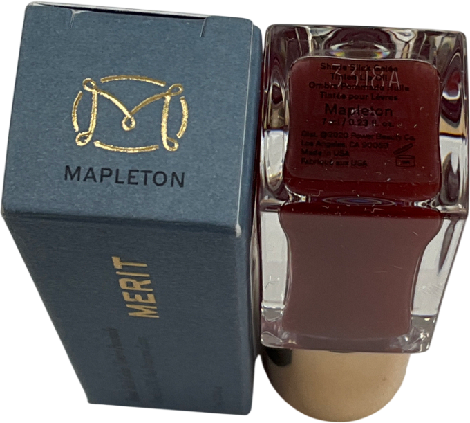 merit Shade Slick Tinted Lip Oil Mapleton 7ml