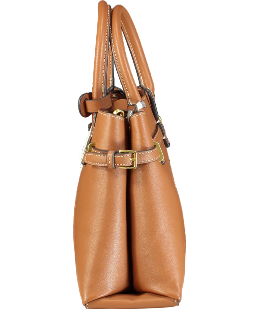 Mango Brown Medium Crossbody Grab Bag