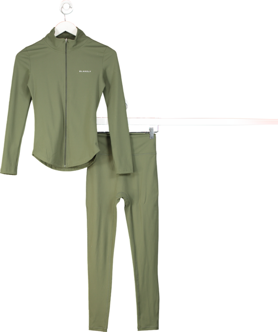 blakely Green Ultimate Full Zip Jacket & Leggings UK S