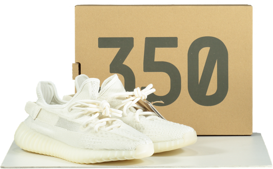 Adidas Cream White Yeezy Boost 350 V2 UK 7