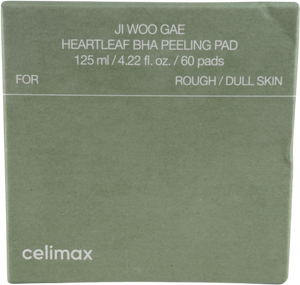 Celimax Ji Woo Gae Heartleaf Bha Peeling Pad 60 pads