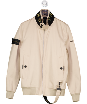 Trench Beige Bond Herringbone Jacket UK L