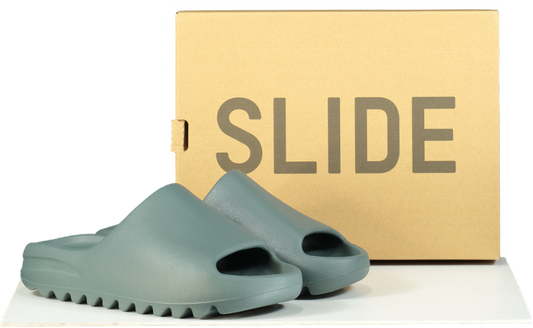 Adidas Green Yeezy Slide UK 8