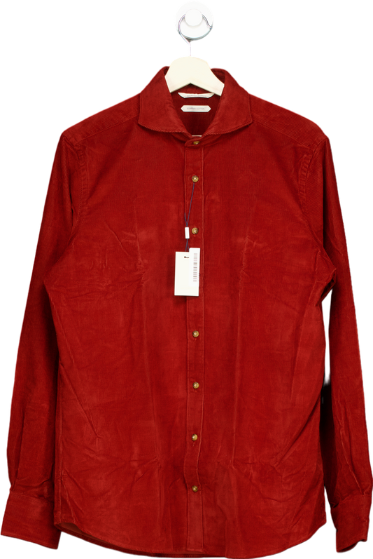 Suitsupply Orange Slim Fit Shirt EU 39/40