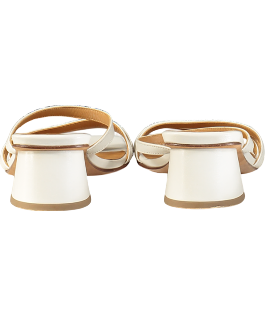 bobbies White Sonja - Off-white Sandals UK 7 EU 40 👠