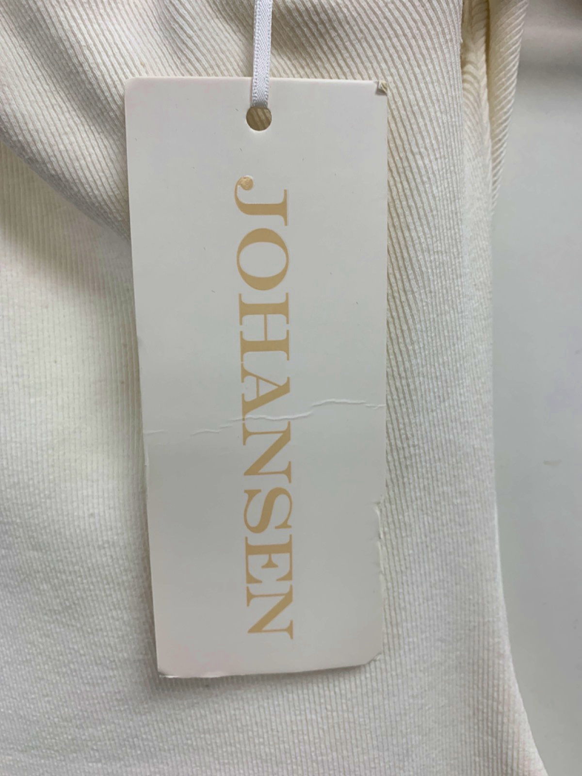 Johansen White Poppy Dress  XS