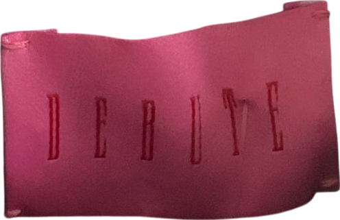 debute Black Checked Pleated Mini Skirt And Top Set UK XXS