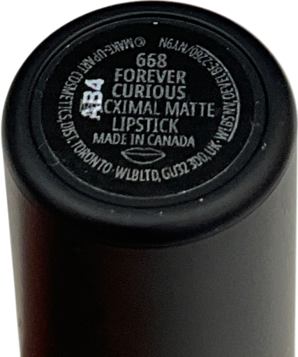 MAC Macximal Silky Matte 668 Forever Curious 4225RLEA51591ANON