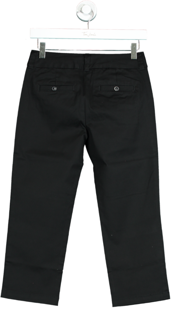 Boden Black Cropped Trousers UK 6 Petite