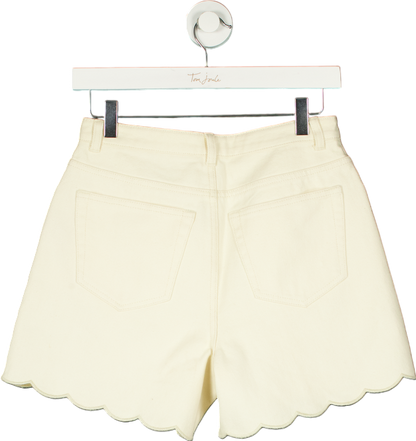 Wyse London Ivory Ruby Scalloped Shorts UK 8