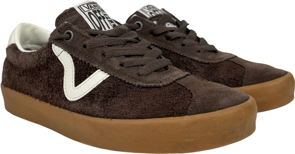 VANS Brown Sport Low Trainers Chocolate UK 3.5 EU 36.5 👠