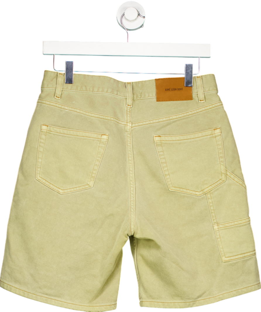 Aimé Leon Dore Beige Denim Shorts UK XS