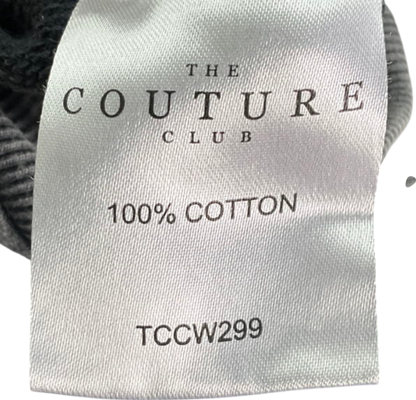The Couture Club Grey Dirty Thoughts Hoodie UK M