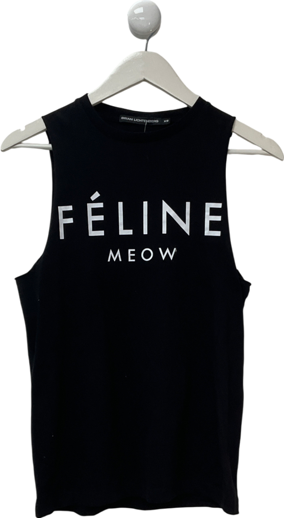 brian lightenberg Black Feline Muscle Tee UK XS