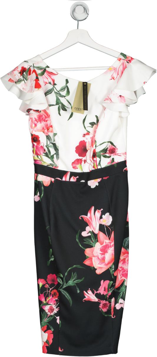 Coast Multicoloured Frieda Floral Print Shift Dress BNWT UK 8