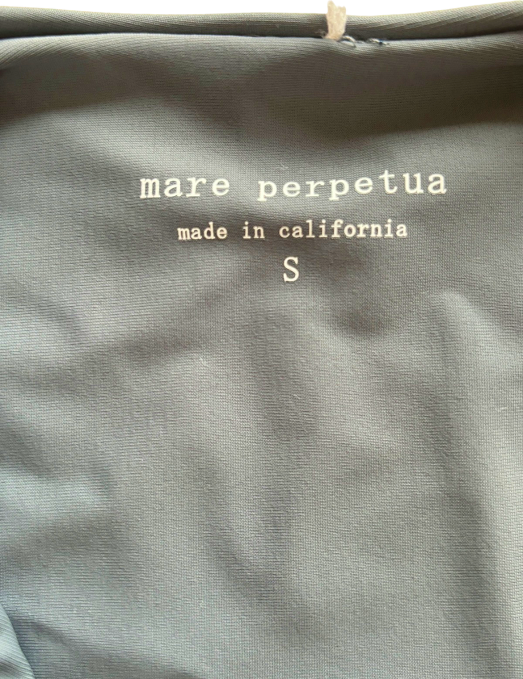 Mare Perpetua Grey Bikini Bottoms S