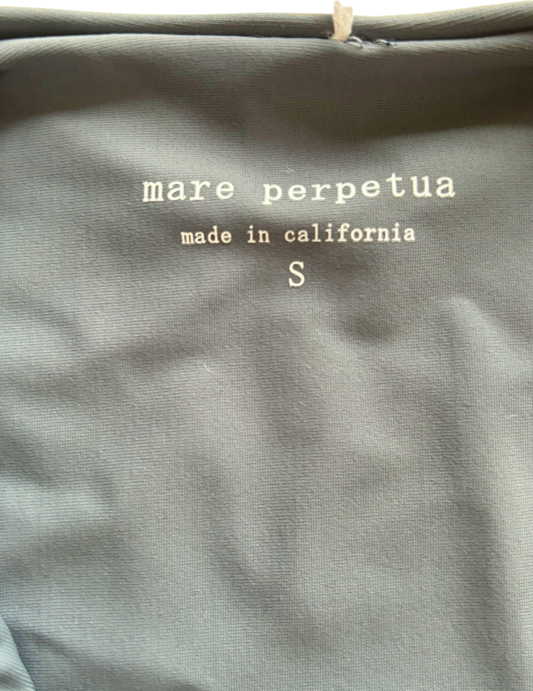 Mare Perpetua Grey Bikini Bottoms S