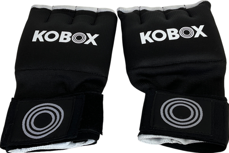 kobox Black Underneath Boxing Gloves One Size
