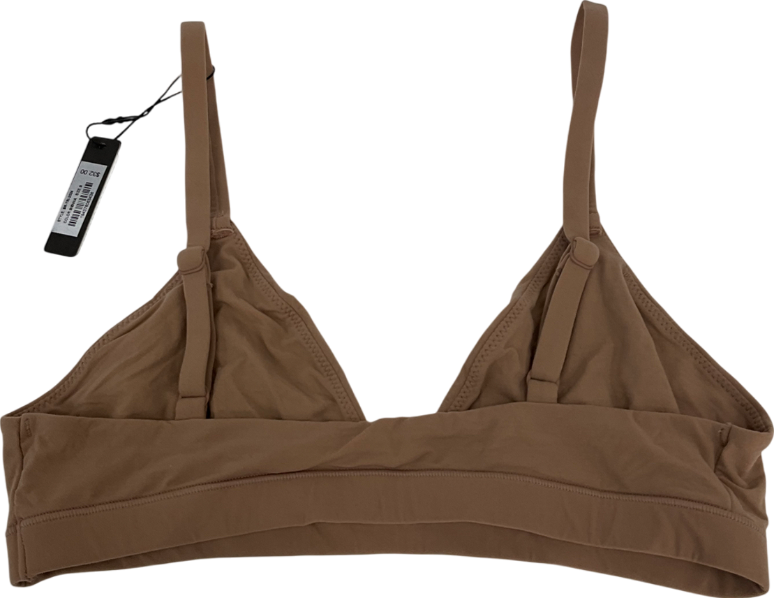 SKIMS Nude Triangle Bralette In Sienna UK S