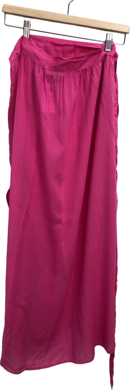 Melissa Odabash Pink Wrap Skirt UK S