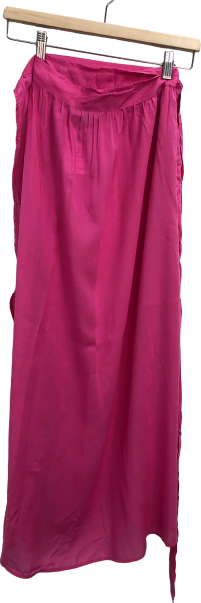 Melissa Odabash Pink Wrap Skirt UK S